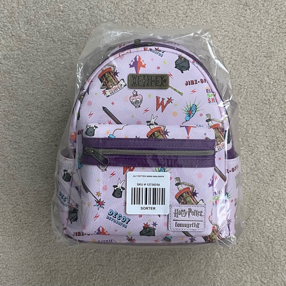 Loungefly Harry Potter Weasleys’ Wizard Wheezes Mini Backpack